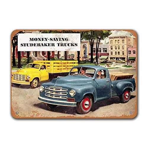 Game Room Home Restaurant Office Wall Decor 1950 Studebaker Trucks Tin Metal Signs Vintage Cars Bar Poster Garage Pub 16x12 inc
Game Room Home Restaurant Office Wall Decor 1950 Studebaker Trucks Tin Metal Signs Vintage Cars Bar Poster Garage Pub 16x12 inc