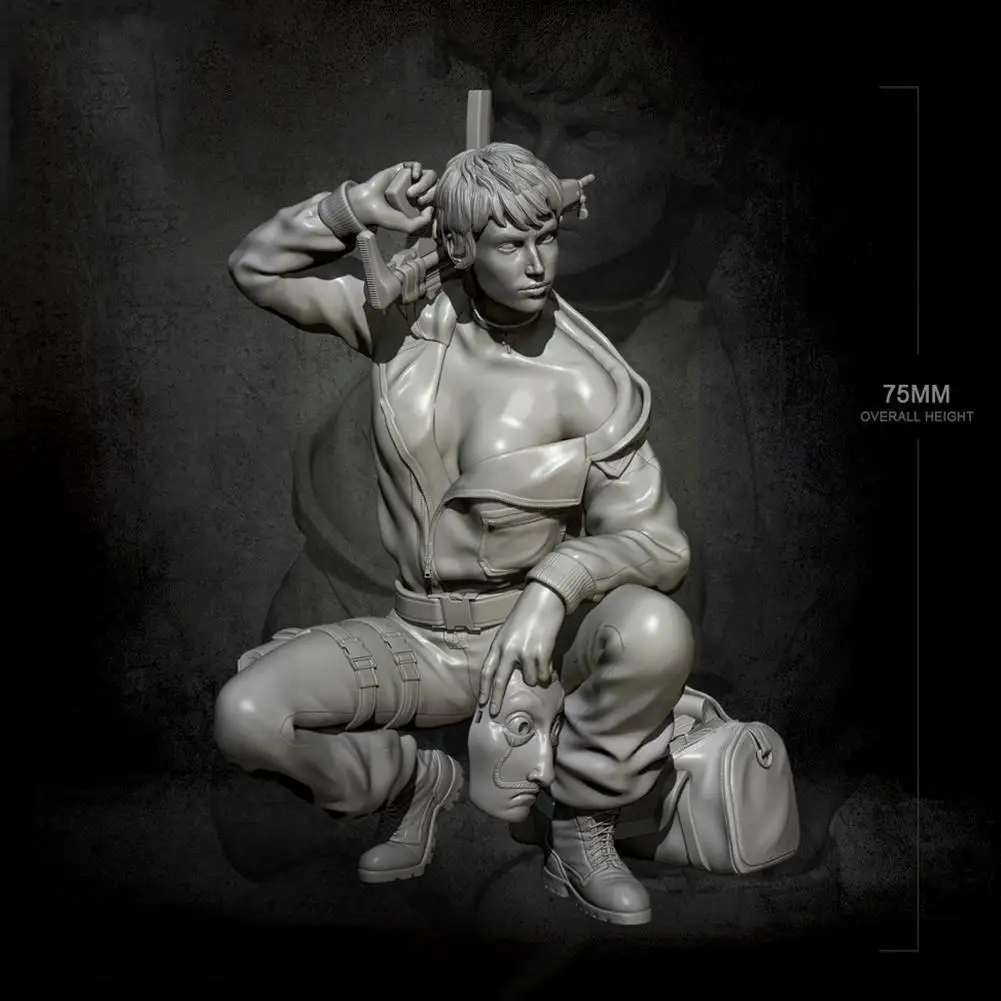 H75mm 1/24 Female Bandit Resin Soldier White Mold 2548 Model Manual Figure Static Diy V3q5
H75mm 1/24 Female Bandit Resin Soldier White Mold 2548 Model Manual Figure Static Diy V3q5