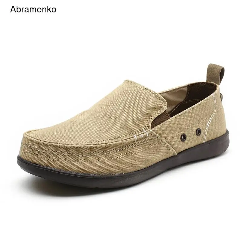 Men Casual Shoes Retro Design High Quality Canvas Flats Slip-on Soft Comfortable Loafers Chaussure Homme Size 39-45
Men Casual Shoes Retro Design High Quality Canvas Flats Slip-on Soft Comfortable Loafers Chaussure Homme Size 39-45