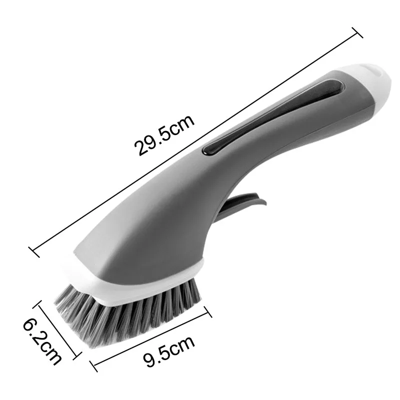 Long handle Detergent-added Cleaning Brush Household Kitchen Pot Pan Washing Brush Tile Cleaning Brush Sink Gap Cleaning Brush
Long handle Detergent-added Cleaning Brush Household Kitchen Pot Pan Washing Brush Tile Cleaning Brush Sink Gap Cleaning Brush