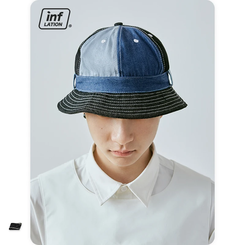INFLATION 2021 Summer Fisherman Hat Men Streetwear Denim Fabric Cap Male Outdoor Sun Hats Retro Bucket Cap For Men 222CI2020
INFLATION 2021 Summer Fisherman Hat Men Streetwear Denim Fabric Cap Male Outdoor Sun Hats Retro Bucket Cap For Men 222CI2020