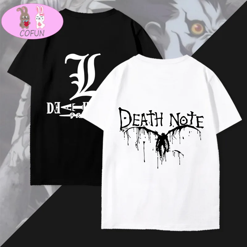 Лидер продаж, модная мягкая светильник лка COFUN в стиле аниме «Death Note», легкая модная футболка Yagami, футболки унисекс в стиле Харадзюку
Лидер продаж, модная мягкая светильник лка COFUN в стиле аниме «Death Note», легкая модная футболка Yagami, футболки унисекс в стиле Харадзюку
