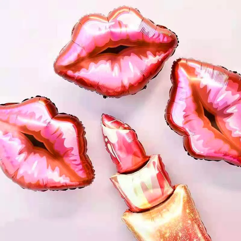 2pcs Large Lips Lipstick Foil Balloon Kiss Me Love Helium Balloon Valentines Day Decor Globos Wedding Birthday Party Decorations
2pcs Large Lips Lipstick Foil Balloon Kiss Me Love Helium Balloon Valentines Day Decor Globos Wedding Birthday Party Decorations