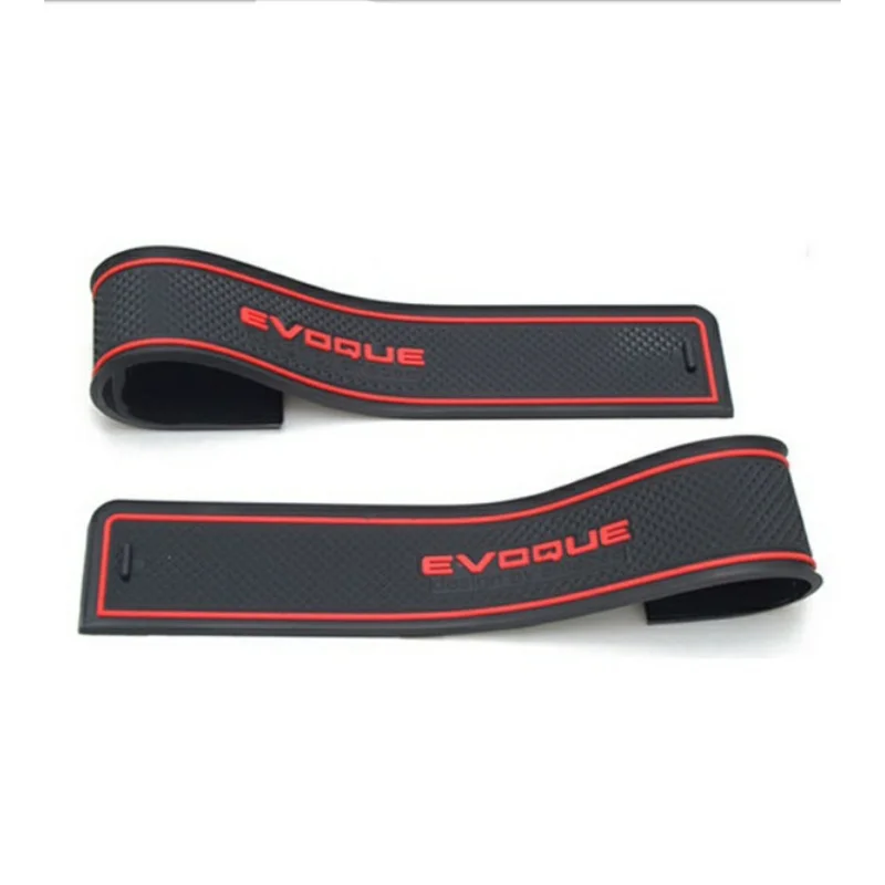 Car Door Mat Rubber Mat Cup Cushion Dust Mat Lnterior Anti Slip Gate Slot Mat for Range Rover Evoque 2012-2018 
Car Door Mat Rubber Mat Cup Cushion Dust Mat Lnterior Anti Slip Gate Slot Mat for Range Rover Evoque 2012-2018