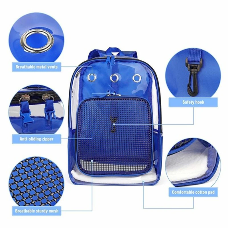 Dog Carrier Bag Portable Cats Handbag Adjustable Transparent Travel Pet Bag Puppy Carrying Mesh Shoulders Backpack Pet
Dog Carrier Bag Portable Cats Handbag Adjustable Transparent Travel Pet Bag Puppy Carrying Mesh Shoulders Backpack Pet