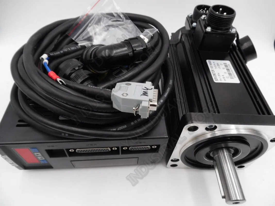 1.5KW NEMA42 110mm flange 5NM 220V 3000R/Min AC Servo Kits CNC constant torque MODbus RS485 RS232 with 2Year Warranty
1.5KW NEMA42 110mm flange 5NM 220V 3000R/Min AC Servo Kits CNC constant torque MODbus RS485 RS232 with 2Year Warranty