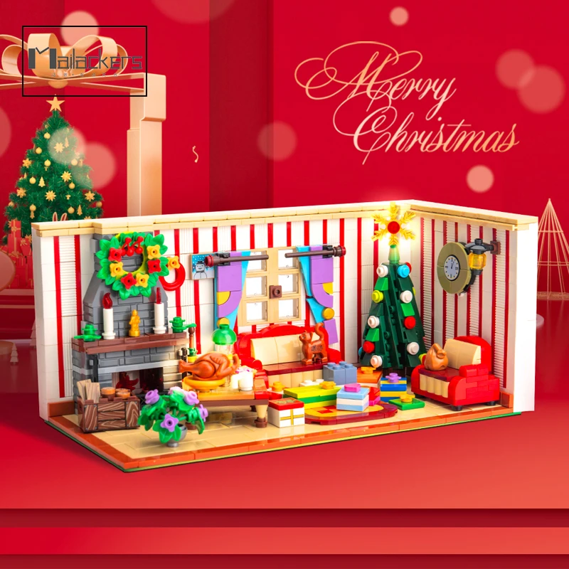 Mailackers Christmas Tree Family House Building Blocks DIY City Friends Theme Rotating Bricks Toys For Children Xmas Gifts
Mailackers Christmas Tree Family House Building Blocks DIY City Friends Theme Rotating Bricks Toys For Children Xmas Gifts