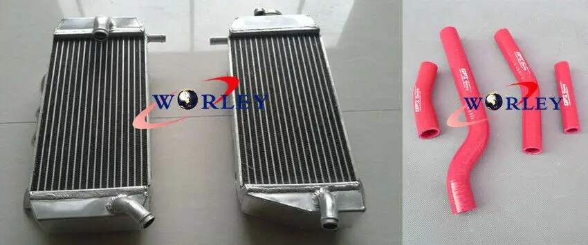 Aluminum Motorcycle Radiator& red Silicone Hose For YAMAHA YZF450 YZ450F 2006 06
Aluminum Motorcycle Radiator& red Silicone Hose For YAMAHA YZF450 YZ450F 2006 06