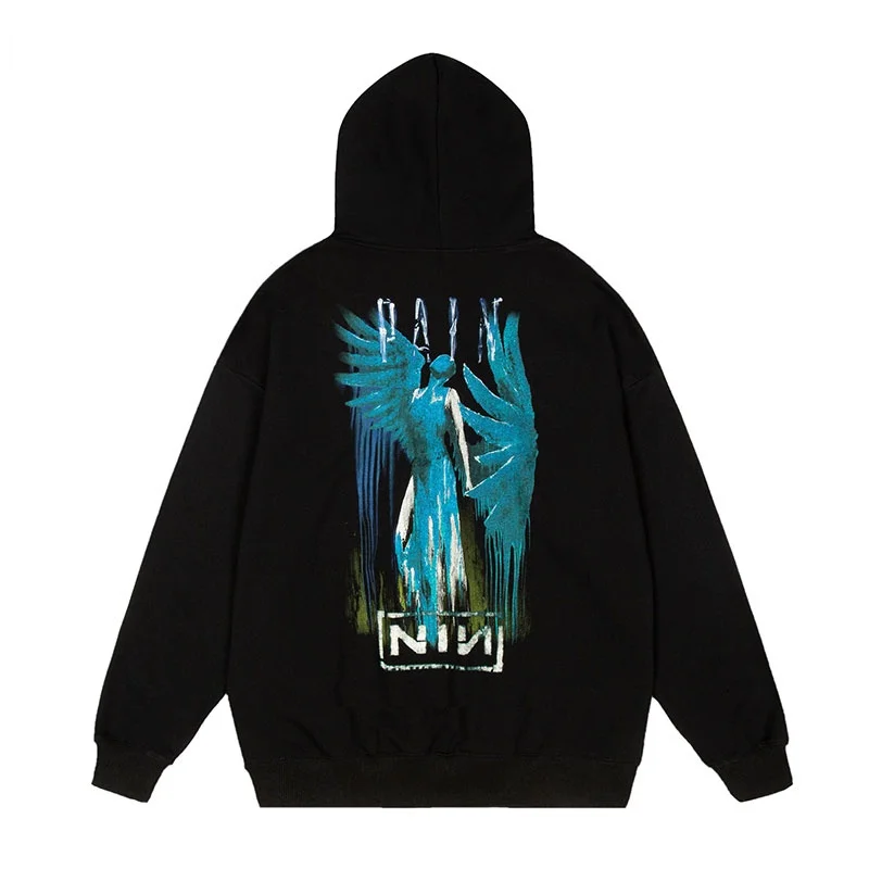 Streetwear Hoodies Hip Hop Angel Print Punk Rock Gothic Hooded Sweatshirts Harajuku Fashion Casual Hoodie Loose Tops
Streetwear Hoodies Hip Hop Angel Print Punk Rock Gothic Hooded Sweatshirts Harajuku Fashion Casual Hoodie Loose Tops