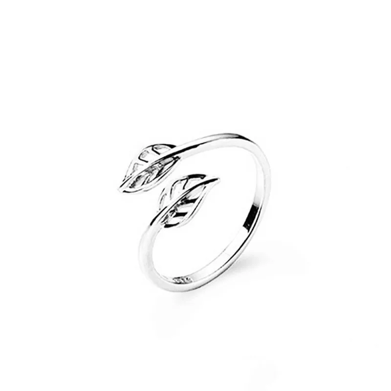 New Simple Minimalist Hollow Leaf Fashion 925 Sterling Silver Jewelry Not Allergic Personality Sweet Maple Opening Rings SR454
New Simple Minimalist Hollow Leaf Fashion 925 Sterling Silver Jewelry Not Allergic Personality Sweet Maple Opening Rings SR454