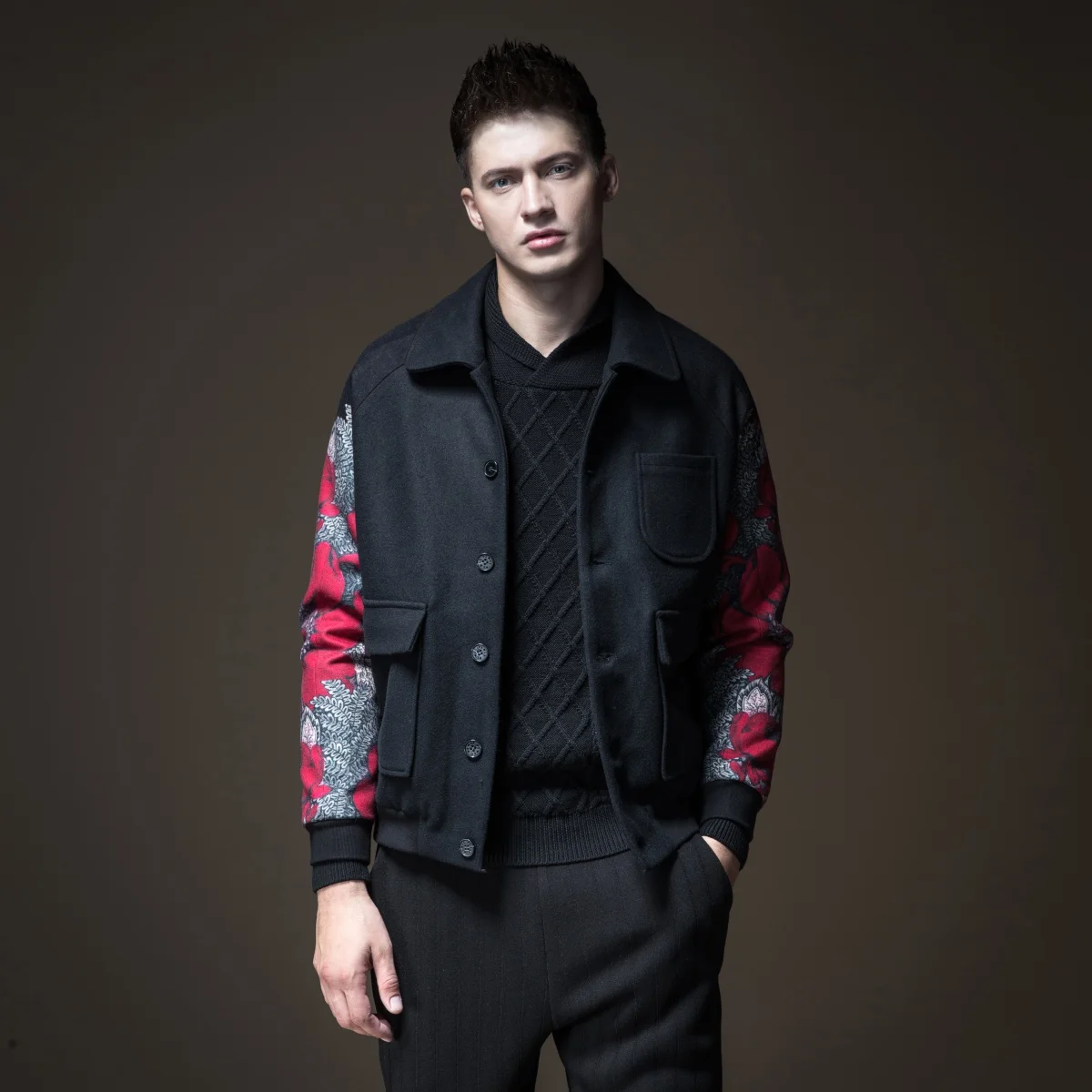 Palto Single Breasted Full Print Regular Pinli Product Made Men's Coat Lapels Printing Of New Fund Of 2019 Autumn B193502580 
Palto Single Breasted Full Print Regular Pinli Product Made Men's Coat Lapels Printing Of New Fund Of 2019 Autumn B193502580