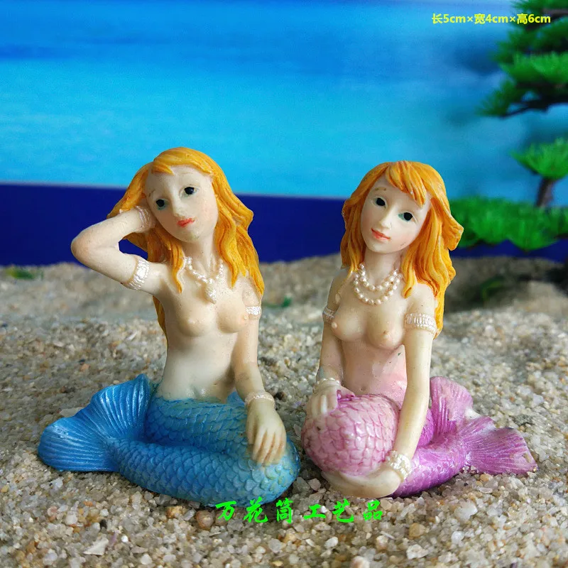 Mermaid Micro Landscape Resin Decoration Aquarium Decoration Decoration Sandware Resin Doll
Mermaid Micro Landscape Resin Decoration Aquarium Decoration Decoration Sandware Resin Doll