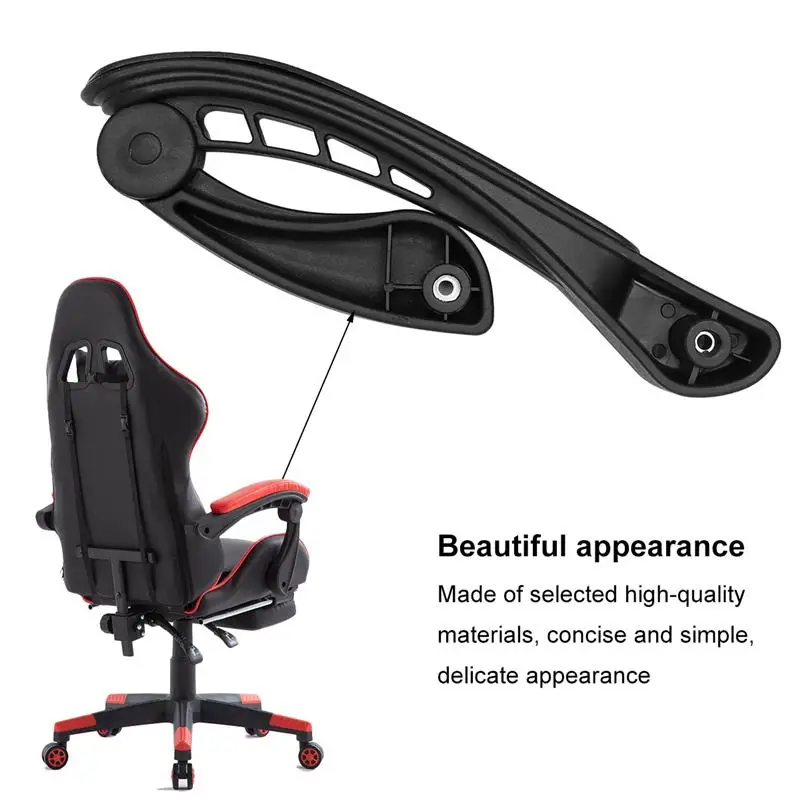 1 Pair Universal Chair Armrest Accessories Movable Plastic Handrail Furniture Accessories for Computer Chair Office Chair 
1 Pair Universal Chair Armrest Accessories Movable Plastic Handrail Furniture Accessories for Computer Chair Office Chair