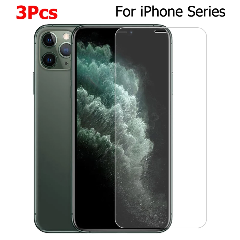 3 Pieces Tempered Glass For iPhone 11 12 Pro Max 12mini Safety Screen Protector Protective Film 9H HD for iPhone XR X XS Max
3 Pieces Tempered Glass For iPhone 11 12 Pro Max 12mini Safety Screen Protector Protective Film 9H HD for iPhone XR X XS Max