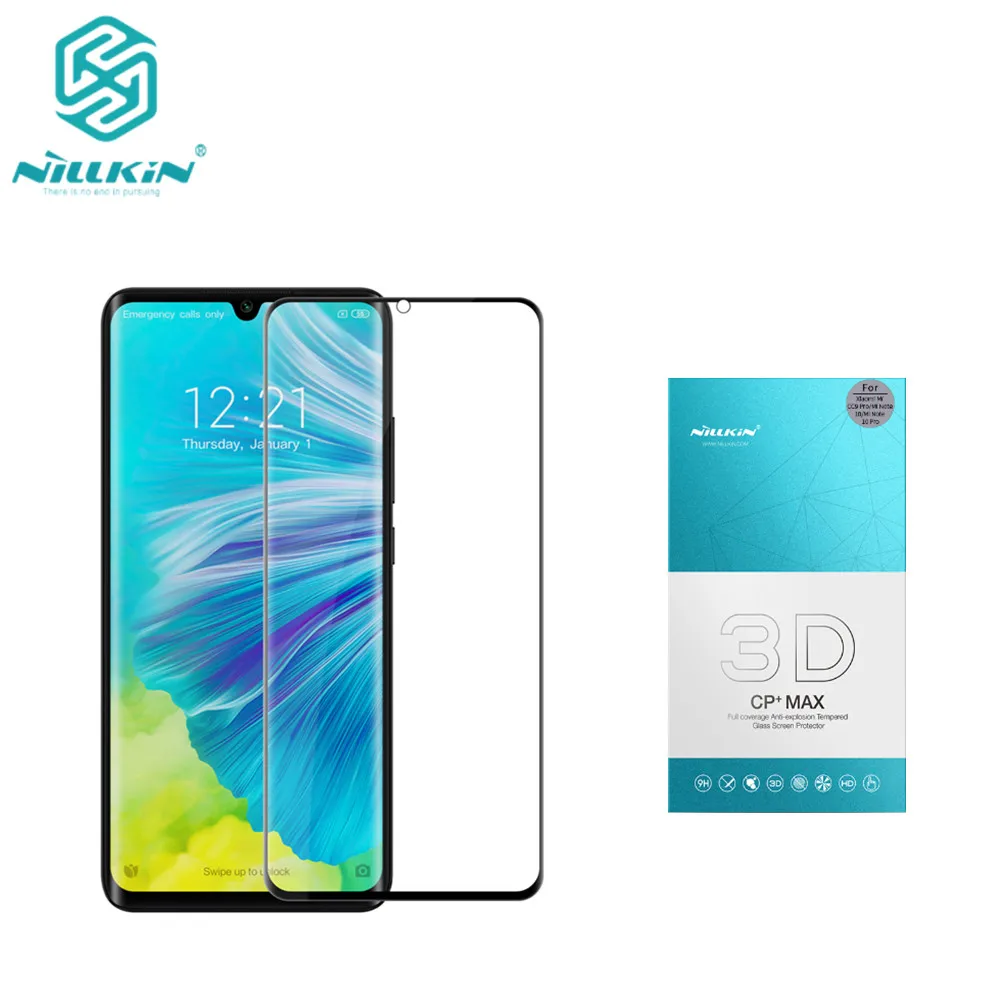 

NILLKIN Amazing 3D CP + MAX полное покрытие нанометр Анти-взрыв 9H Закаленное стекло протектор экрана для Xiaomi Mi CC9 Pro