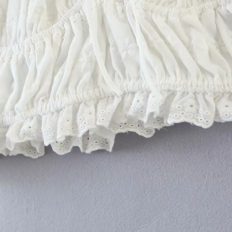 Boho cotton eyelet top women shirred bodice puff sleeve summer blouse elastic beach blouse shirt ladies tops
Boho cotton eyelet top women shirred bodice puff sleeve summer blouse elastic beach blouse shirt ladies tops