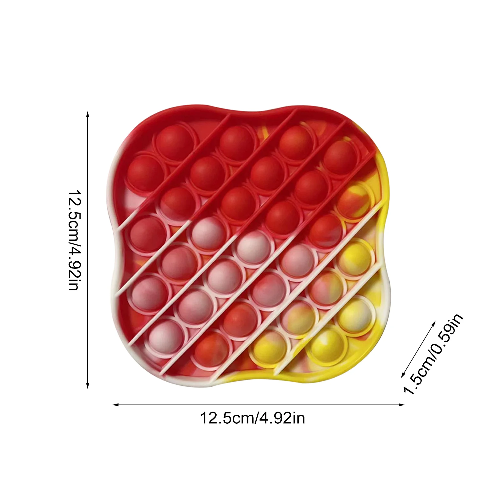 Push Bubble PopIt Fidget Toys Sensory Autism Special Needs Anti Stress Reliever Squeeze Antistress Toy Relieve Help Recover
Push Bubble PopIt Fidget Toys Sensory Autism Special Needs Anti Stress Reliever Squeeze Antistress Toy Relieve Help Recover