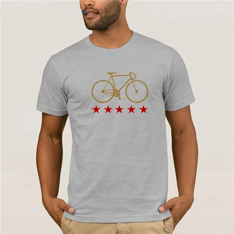 Летняя модная уличная футболка с коротким рукавом велосипедная Футболка принтом
