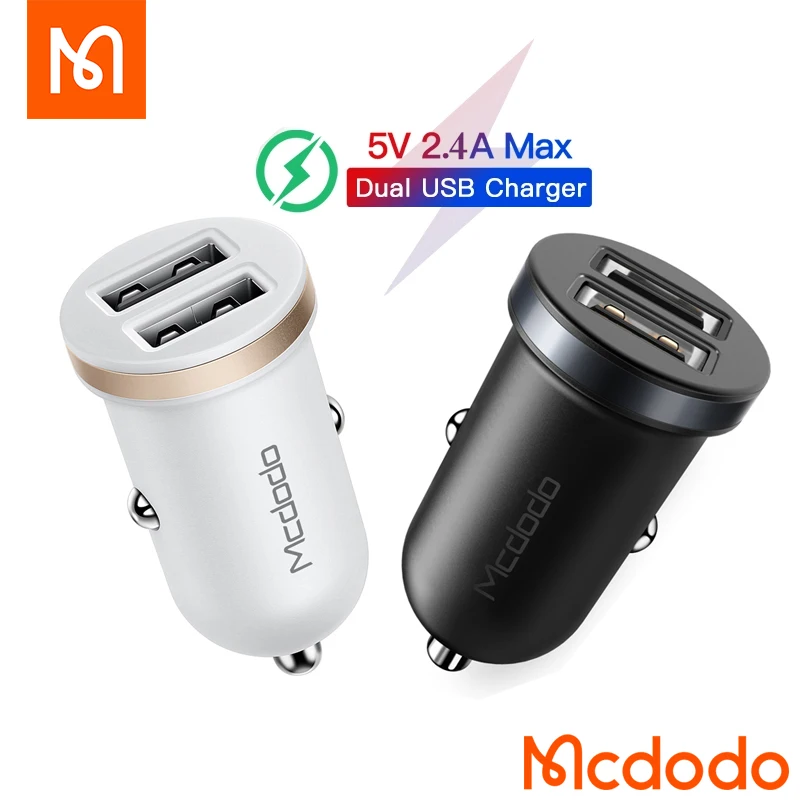 Mcdodo 2.4A Mini Car Charger Dual USB Fast Charging For iPhone 11 Xiaomi Samsung Huawei Mobile Phone Adapter Portable Charger
Mcdodo 2.4A Mini Car Charger Dual USB Fast Charging For iPhone 11 Xiaomi Samsung Huawei Mobile Phone Adapter Portable Charger