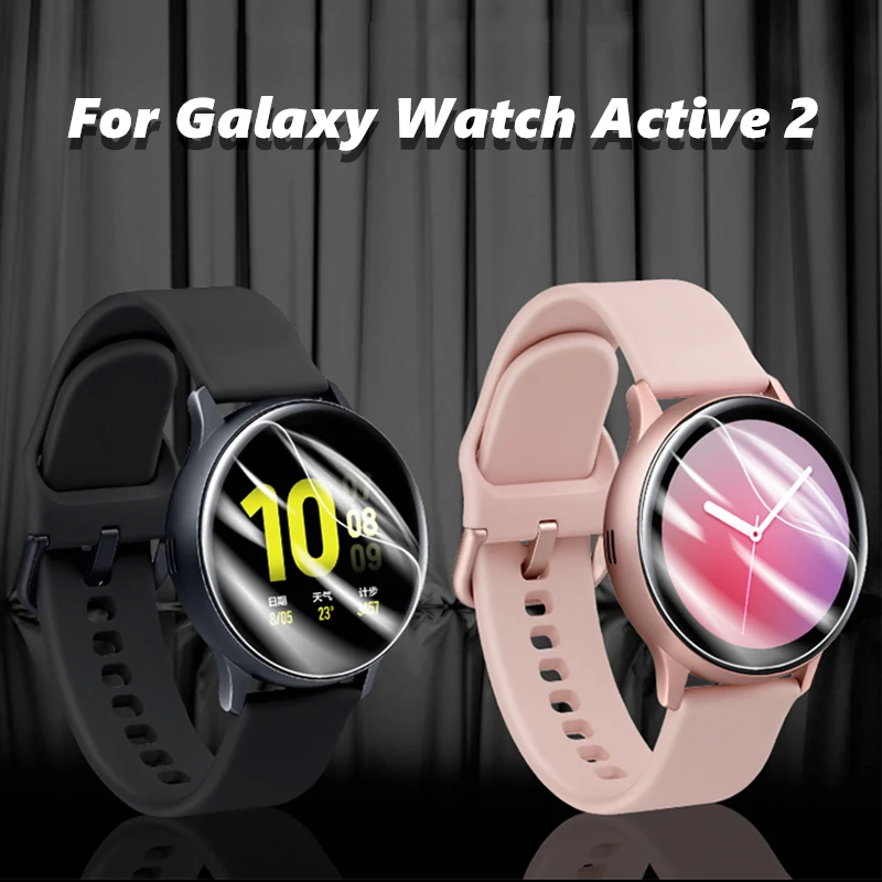 Мягкая защита экрана для Samsung Galaxy Watch Active 2, защита от царапин из ТПУ, защитная пленка 40 мм 44 мм, аксессуары для смарт-часов Active2
Мягкая защита экрана для Samsung Galaxy Watch Active 2, защита от царапин из ТПУ, защитная пленка 40 мм 44 мм, аксессуары для смарт-часов Active2