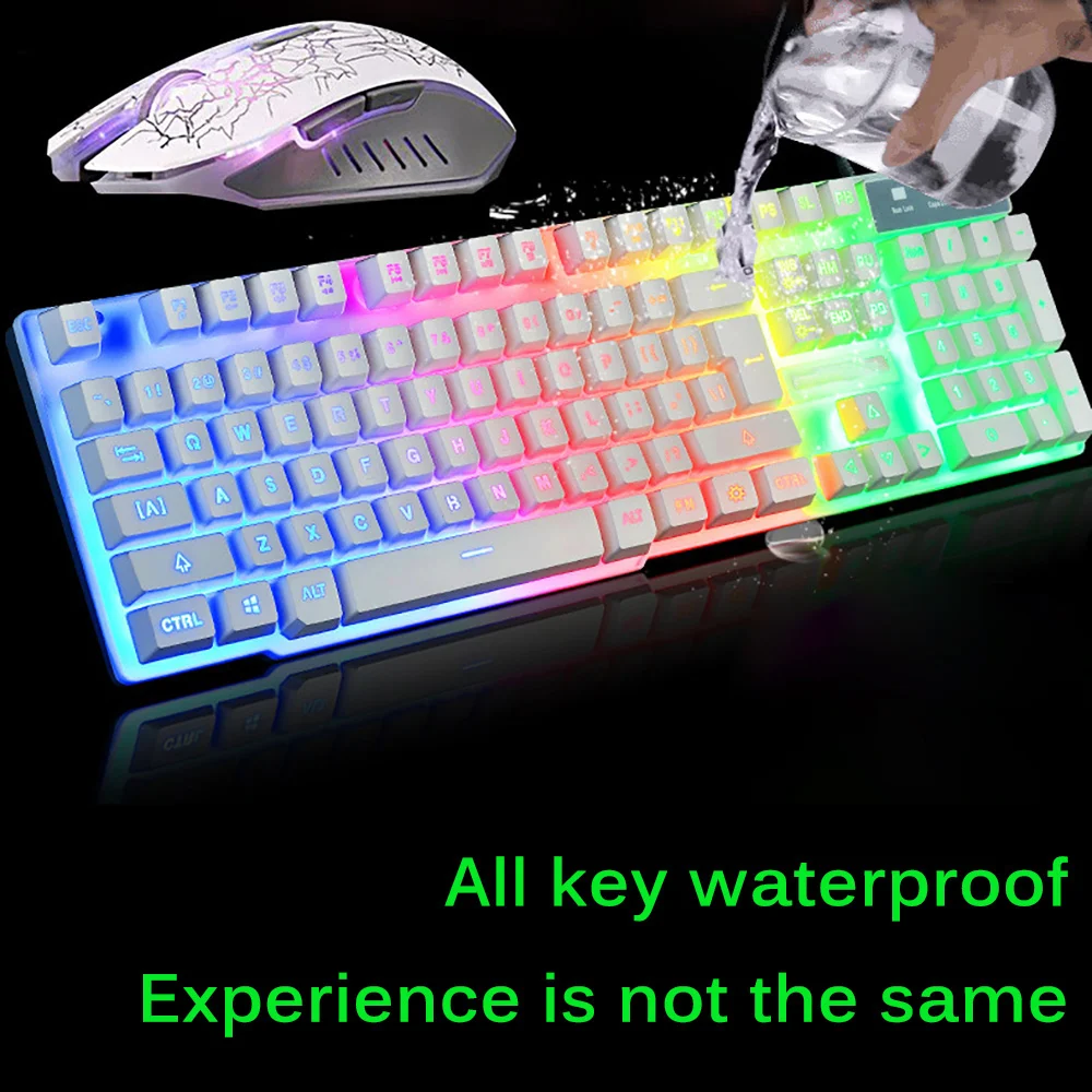 Gamer Colorful Backlight Gaming Keyboard And Mouse Set USB Keyboard Gamer Keyboard Illuminated Gaming Keyboards Set For Laptop
Gamer Colorful Backlight Gaming Keyboard And Mouse Set USB Keyboard Gamer Keyboard Illuminated Gaming Keyboards Set For Laptop