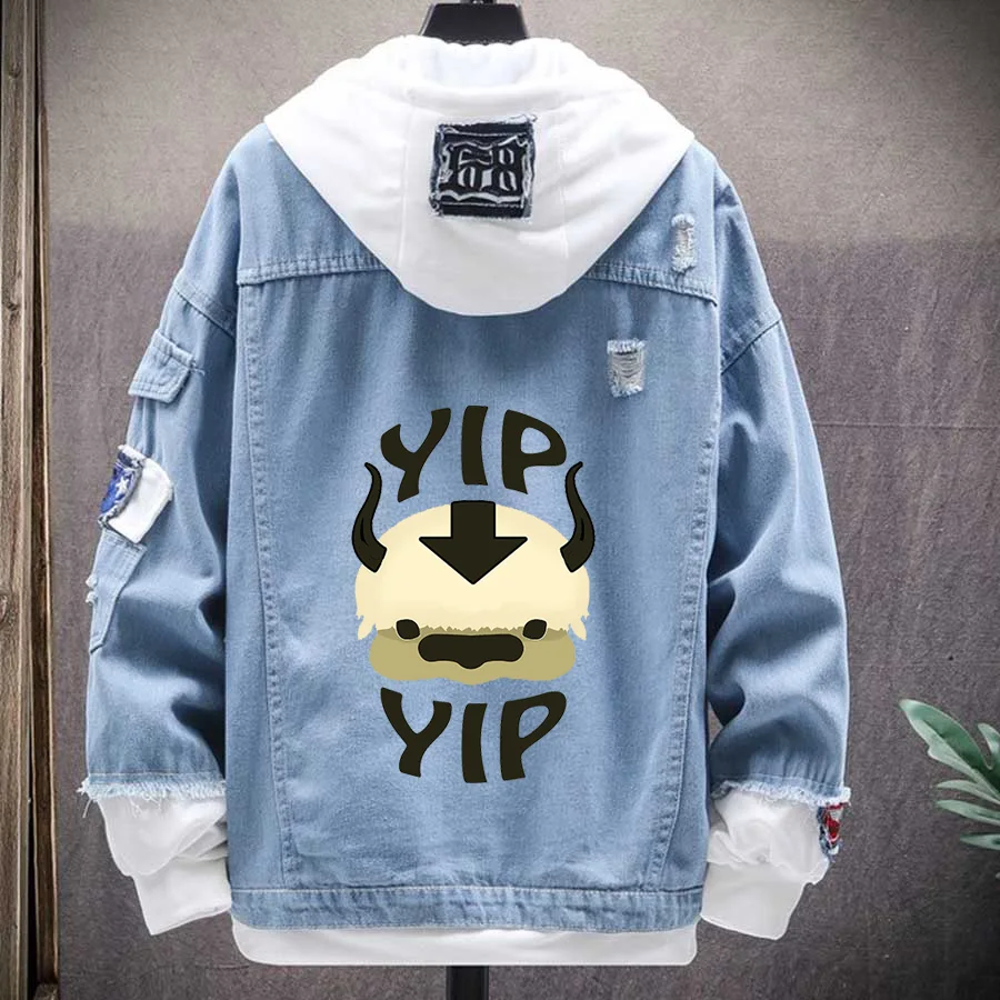 Denim Jacket Men 2021 Hoody Jean Jackets Avatar The Last Airbender New Harajuku Jeans Coat Streetwear Hip Hop Autumn Spring Ropa
Denim Jacket Men 2021 Hoody Jean Jackets Avatar The Last Airbender New Harajuku Jeans Coat Streetwear Hip Hop Autumn Spring Ropa