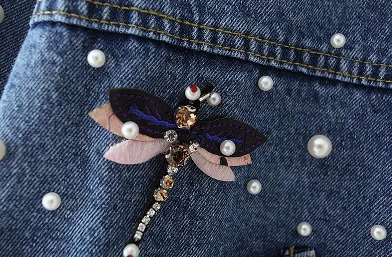 Rlyaeiz Europe Style Diamonds Denim Jacket Women New Arrival Spring Autumn Fashion Long Sleeve Women Short Jacket Overcoat
Rlyaeiz Europe Style Diamonds Denim Jacket Women New Arrival Spring Autumn Fashion Long Sleeve Women Short Jacket Overcoat