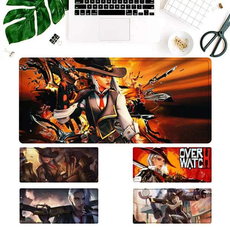Коврик для мыши для девочек Ashe, игровой коврик для клавиатуры, Настольный коврик для мыши, игровые аксессуары для Overwatch
Коврик для мыши для девочек Ashe, игровой коврик для клавиатуры, Настольный коврик для мыши, игровые аксессуары для Overwatch