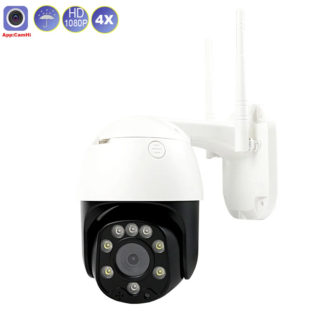 Наружная беспроводная IP-камера CamHi 1080P, SD-карта, 4-кратный цифровой зум, Wi-Fi, PTZ, купольная IPcam, датчик движения, CCTV, монитор наблюдения
Наружная беспроводная IP-камера CamHi 1080P, SD-карта, 4-кратный цифровой зум, Wi-Fi, PTZ, купольная IPcam, датчик движения, CCTV, монитор наблюдения
