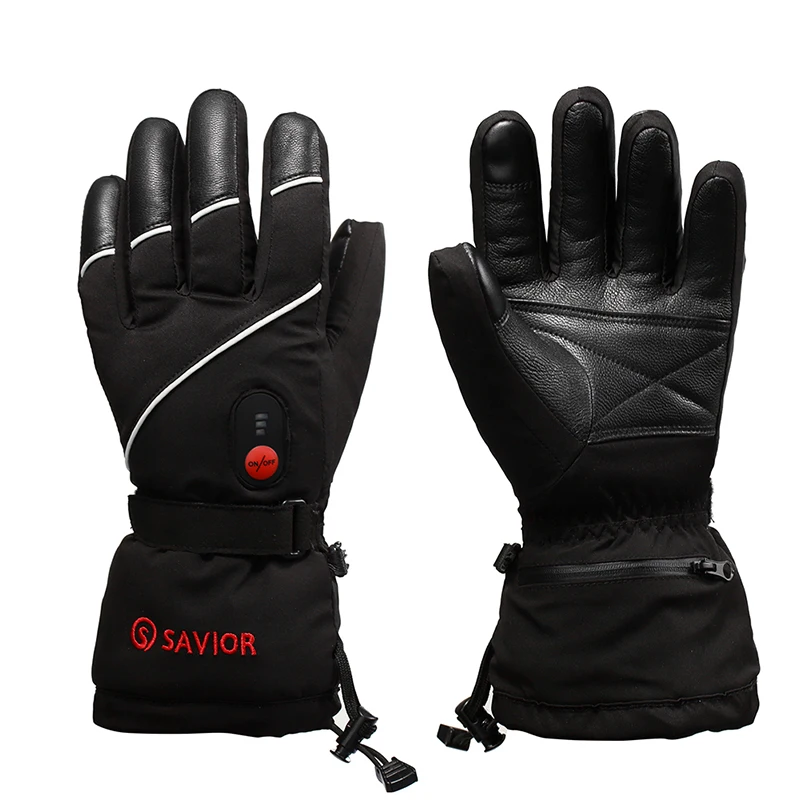 Electric Heated Ski Gloves 3 Levels Temperature Control Windproof Waterproof Battery Operated Heated Gloves SHGS15 
Electric Heated Ski Gloves 3 Levels Temperature Control Windproof Waterproof Battery Operated Heated Gloves SHGS15