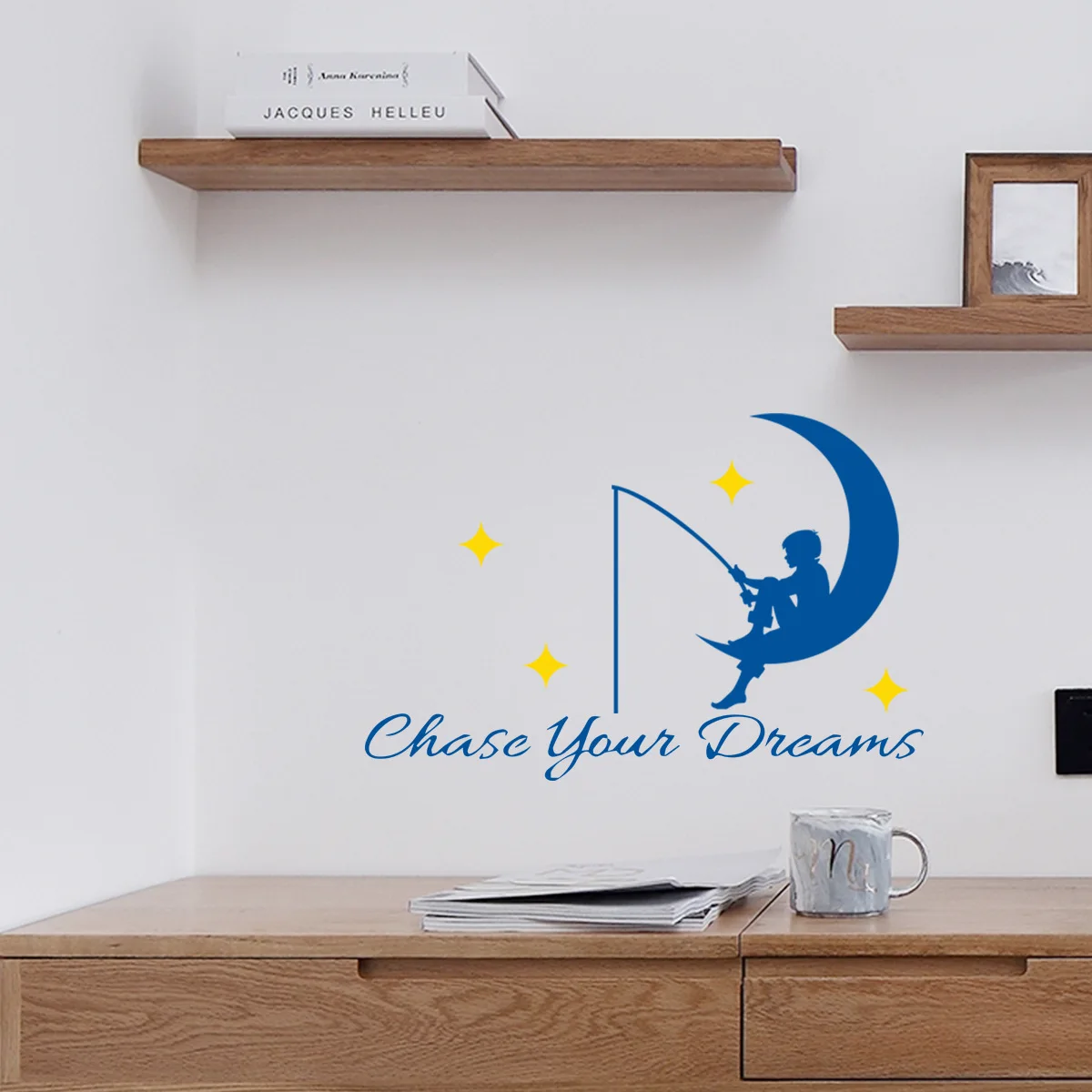 Chase Your Dreams Creative Wall Stickers Home Living Room Decoration Teenager Aesthetic Posters on The Wall Mural Self-adhesive
Chase Your Dreams Creative Wall Stickers Home Living Room Decoration Teenager Aesthetic Posters on The Wall Mural Self-adhesive