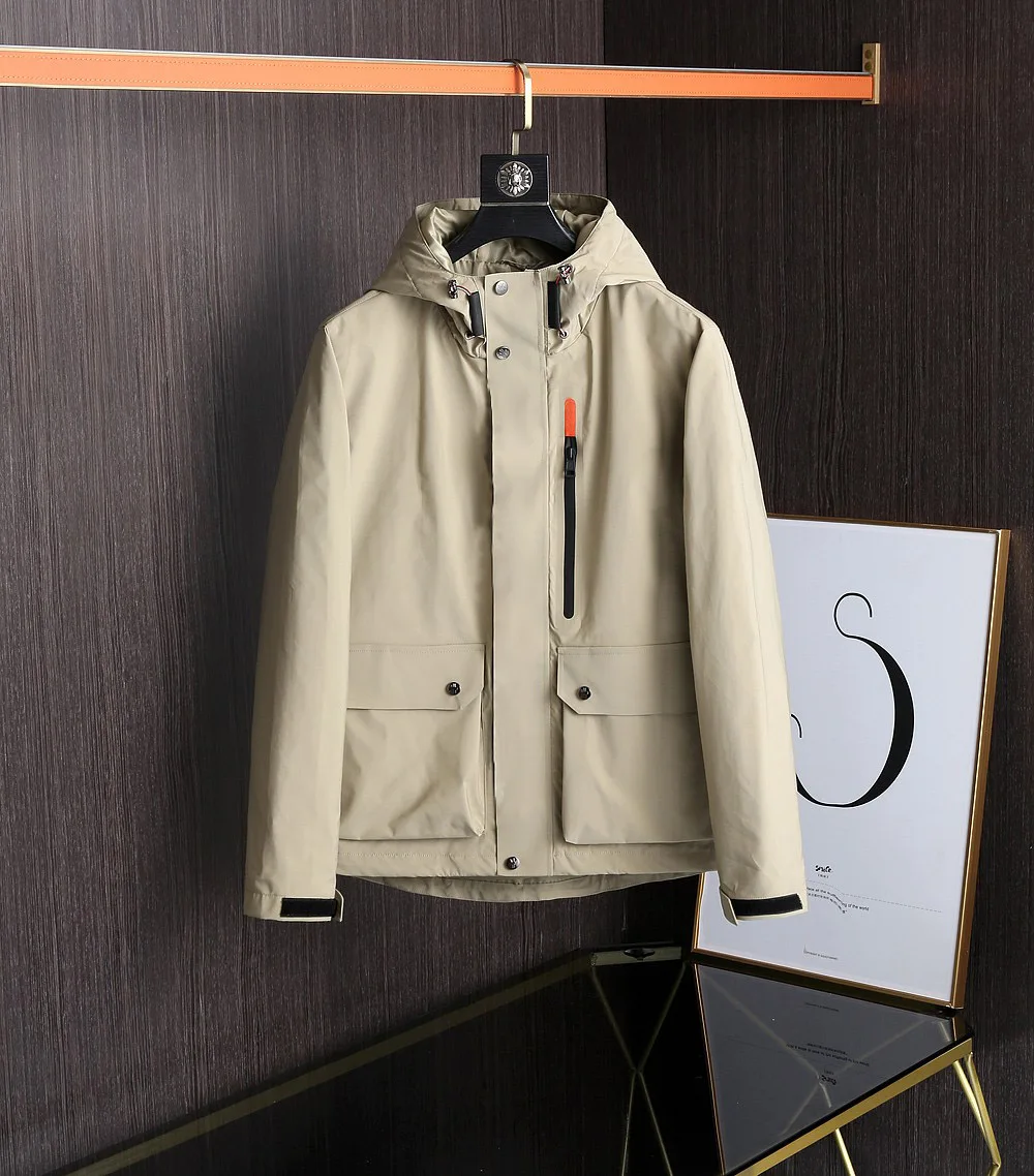 2021 New Men's Hooded Windbreaker Casual Windproof and Waterproof Functional Jacket
2021 New Men's Hooded Windbreaker Casual Windproof and Waterproof Functional Jacket