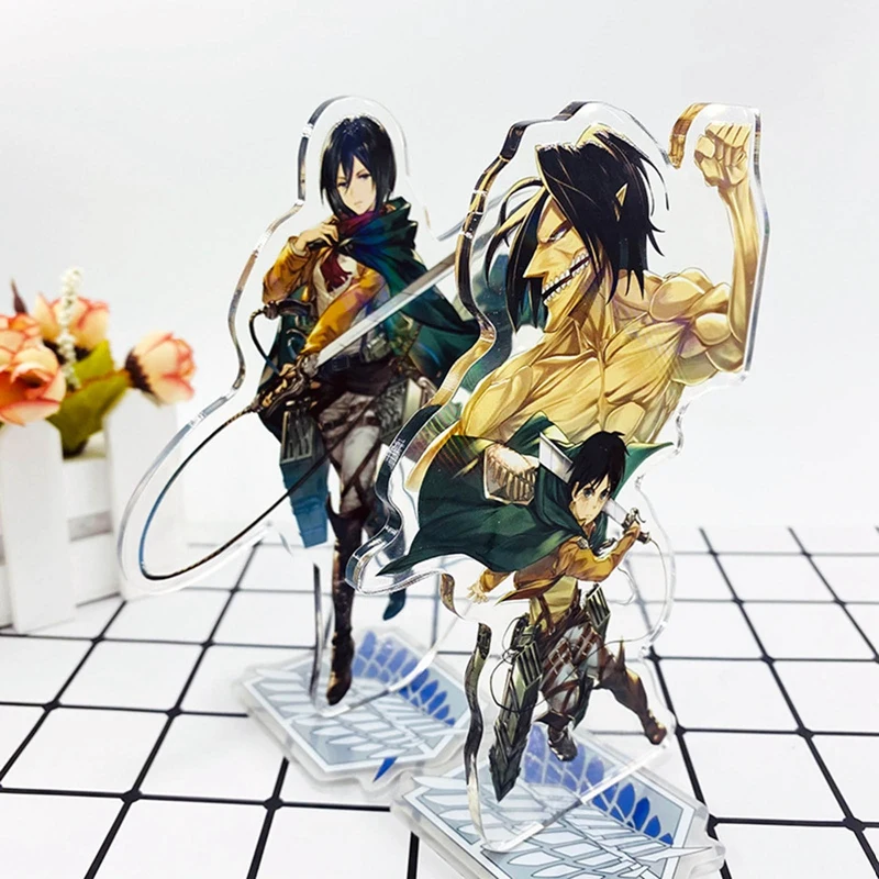 Anime Attack On Titan Two-sided Action Figure Pendant Toy Gift Acrylic Stand Model Toys
Anime Attack On Titan Two-sided Action Figure Pendant Toy Gift Acrylic Stand Model Toys