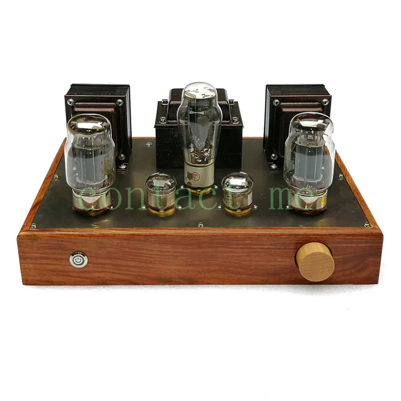 717A+KT88 vacuum tube single-ended power amplifier, output power: 10W*2, 2 RCA inputs, low distortion,soft and sweet sound
717A+KT88 vacuum tube single-ended power amplifier, output power: 10W*2, 2 RCA inputs, low distortion,soft and sweet sound