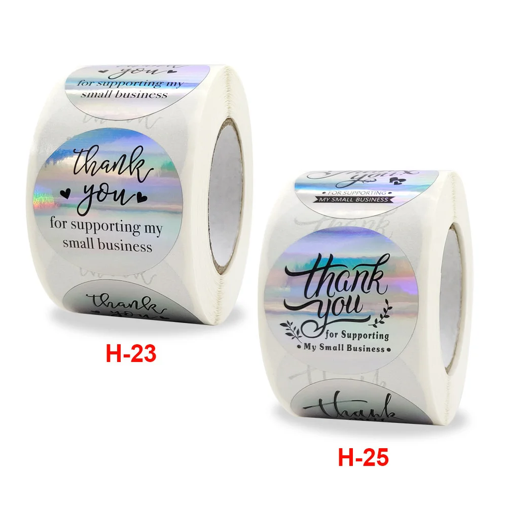 500 / roll 2.5-3.8cm roll rainbow laser thank you for buying commercial decoration sticker label
500 / roll 2.5-3.8cm roll rainbow laser thank you for buying commercial decoration sticker label