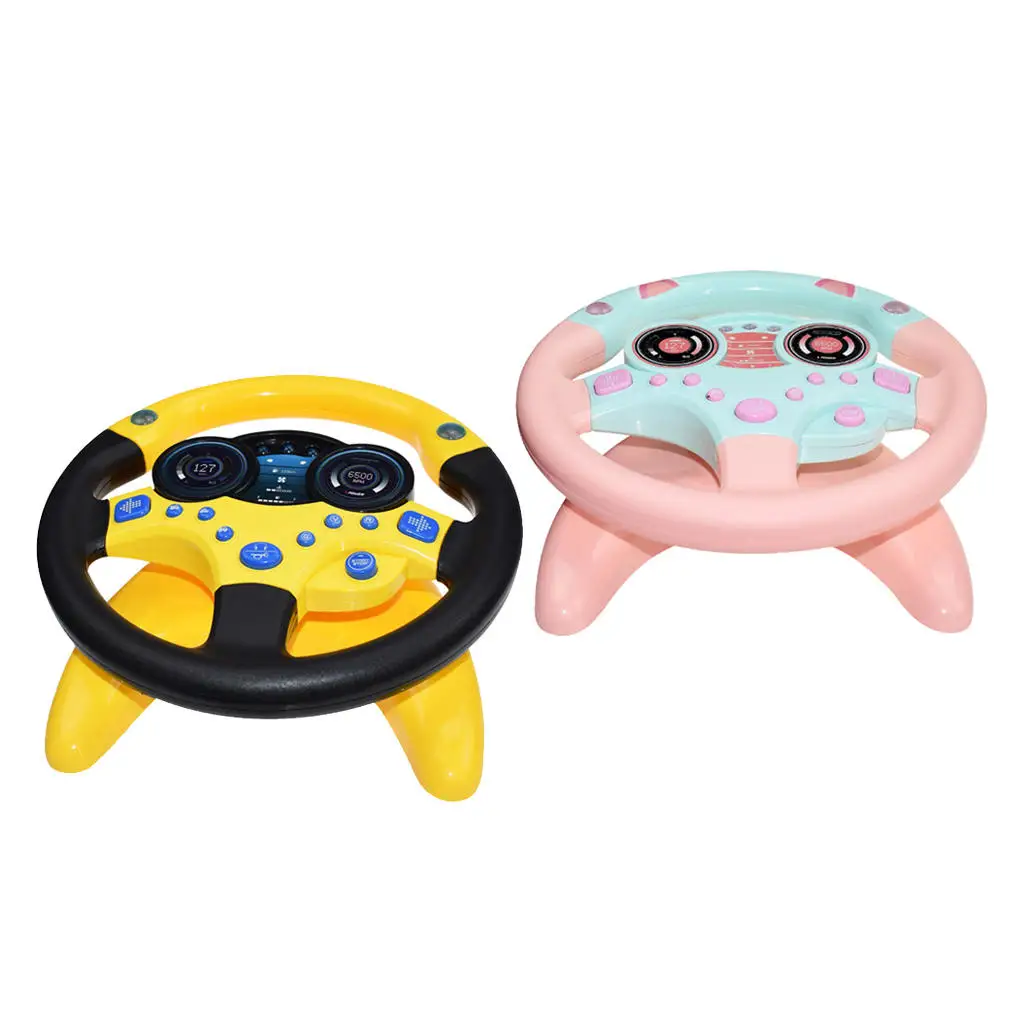 Steering Wheel Toy - Simulated Driving Controller Toy Steering Wheel with Lights Music - For Kids 3 Years +
Steering Wheel Toy - Simulated Driving Controller Toy Steering Wheel with Lights Music - For Kids 3 Years +