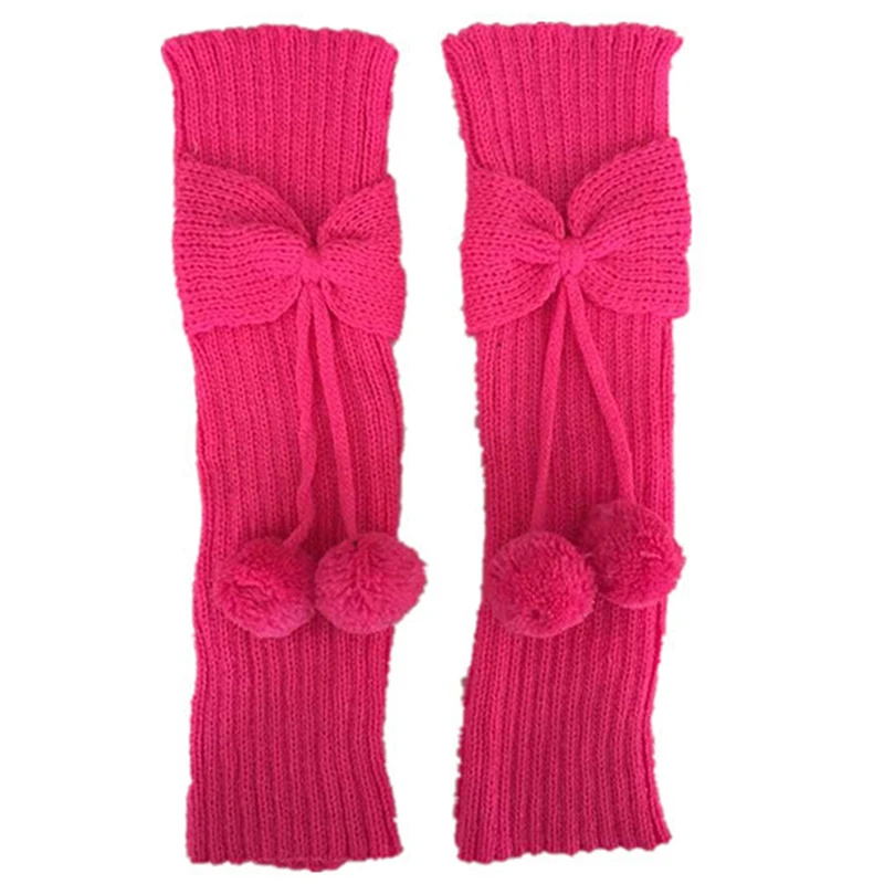 Fashion Kids Girls Bowknot Pompom Knit Leg Warmers Boot Socks Cuffs Toppers Christmas Gifts Botas Feminina
Fashion Kids Girls Bowknot Pompom Knit Leg Warmers Boot Socks Cuffs Toppers Christmas Gifts Botas Feminina