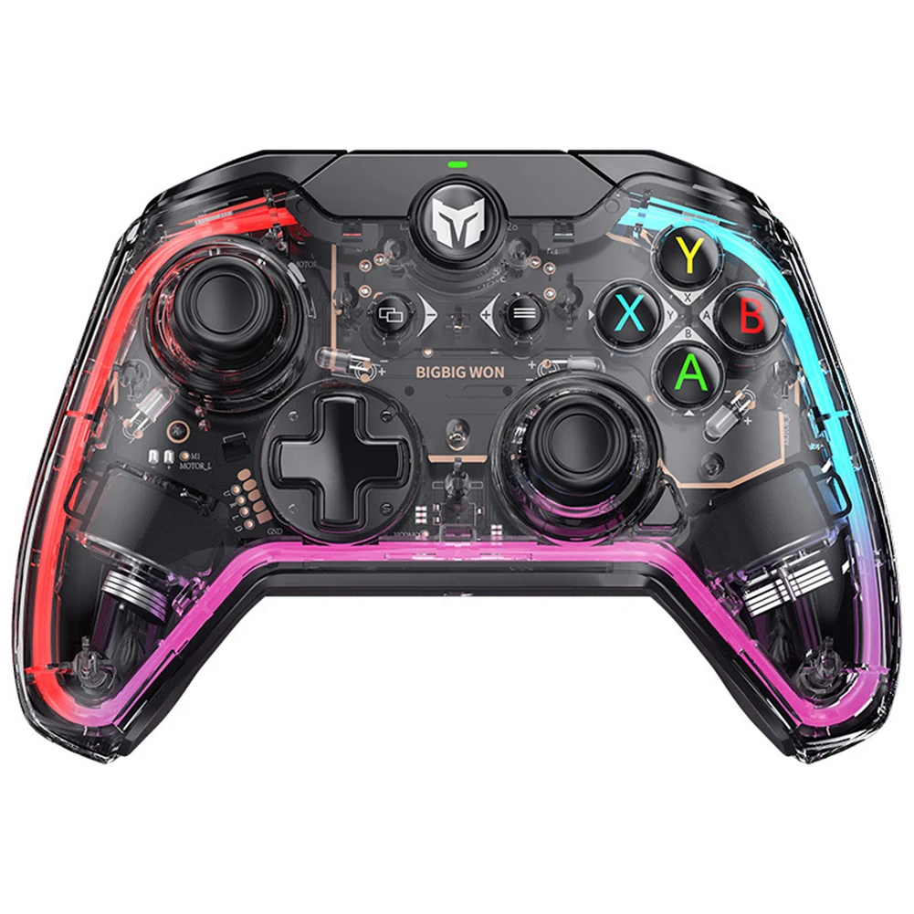 Joystick PC Controller Wired Gamepad RGB Game USB PC Controller for Nintendo Switch PS4 PS5 Gaming Console
Joystick PC Controller Wired Gamepad RGB Game USB PC Controller for Nintendo Switch PS4 PS5 Gaming Console
