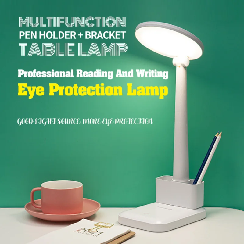 LED USB Rechargeable Desk Lamp Pen Mobile Phone Holder 5 Levels Brightness Lighting Students Study Work Power Outage Emergency45
LED USB Rechargeable Desk Lamp Pen Mobile Phone Holder 5 Levels Brightness Lighting Students Study Work Power Outage Emergency45
