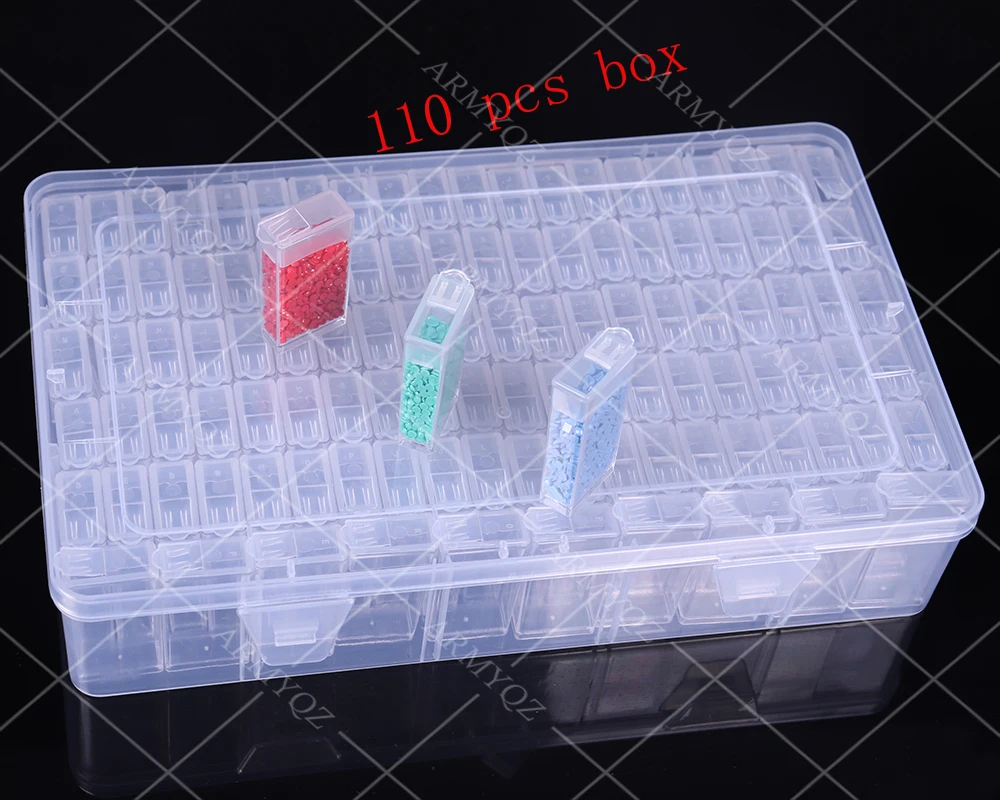 28/110pcs Bottles Diamond Painting Tools Accessories Storage Box Beads Container Diamond Embroidery Stone Mosaic Convenience Box
28/110pcs Bottles Diamond Painting Tools Accessories Storage Box Beads Container Diamond Embroidery Stone Mosaic Convenience Box