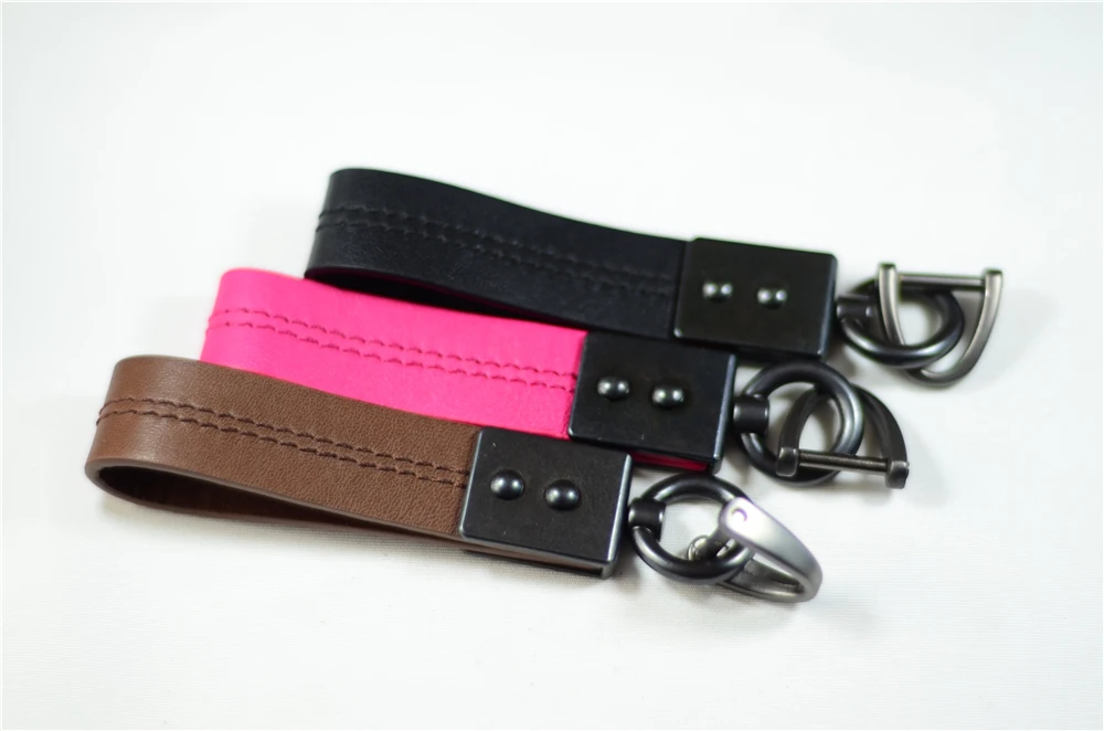 Genuine Leather KeyChains KeyRings Key Decoration Holder Auto Key Chain Charm Accessory Pendant Brand New Black Brown
Genuine Leather KeyChains KeyRings Key Decoration Holder Auto Key Chain Charm Accessory Pendant Brand New Black Brown