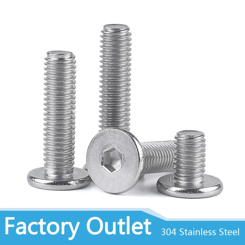 10/50pcs CM M2 M2.5 M3 M4 M5 M6 304 stainless steel Hex Hexagon Socket Ultra Thin Super Low Flat Wafer Head Allen Cap Screw Bolt
10/50pcs CM M2 M2.5 M3 M4 M5 M6 304 stainless steel Hex Hexagon Socket Ultra Thin Super Low Flat Wafer Head Allen Cap Screw Bolt
