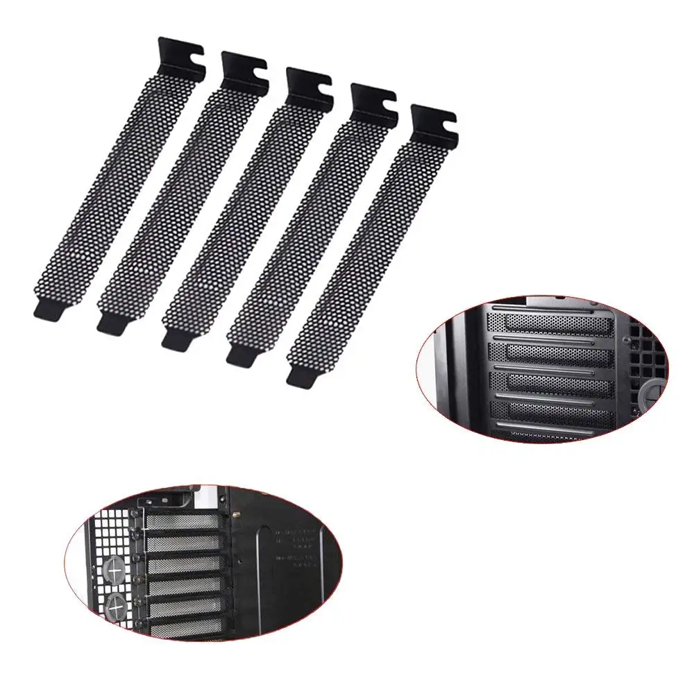 5pc 12mm PVC Computer PC Cooler Fan Filter Black Dustproof Case Cover Mesh pack + 5pc Dust Filter Blanking Plate PCI Slot Cover
5pc 12mm PVC Computer PC Cooler Fan Filter Black Dustproof Case Cover Mesh pack + 5pc Dust Filter Blanking Plate PCI Slot Cover
