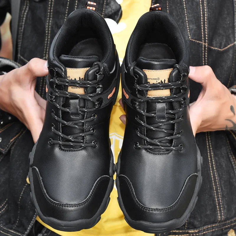 Men Waterproof Big Size Boots Outdoor Hiking Camping Travel Boots Leisure Men Work & Safety Plus Size to 48
Men Waterproof Big Size Boots Outdoor Hiking Camping Travel Boots Leisure Men Work & Safety Plus Size to 48