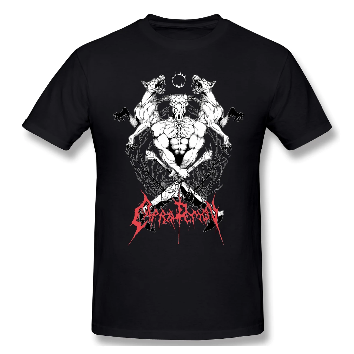 CAPRA DEMON Anime Clothes Design Dark Souls Adventure Games Bloodborne Cotton Men T-Shirt
CAPRA DEMON Anime Clothes Design Dark Souls Adventure Games Bloodborne Cotton Men T-Shirt