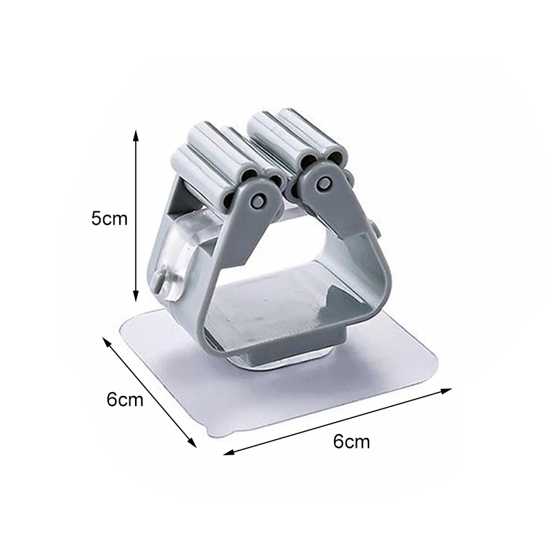 1 шт. серый швабра и метла держатель органайзер для швабры товары дома кухонная