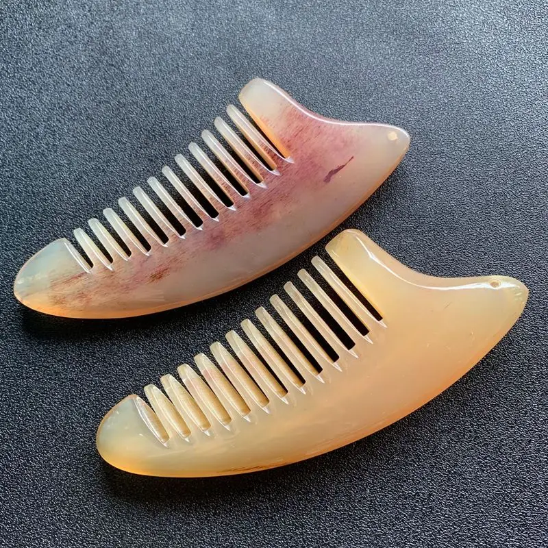 Natural Sheep Gouache Scraper Comb Shape Gua Sha Board Head Meridian Scraping Scalp Blood Circulation Acupuncture Therapy 
Natural Sheep Gouache Scraper Comb Shape Gua Sha Board Head Meridian Scraping Scalp Blood Circulation Acupuncture Therapy