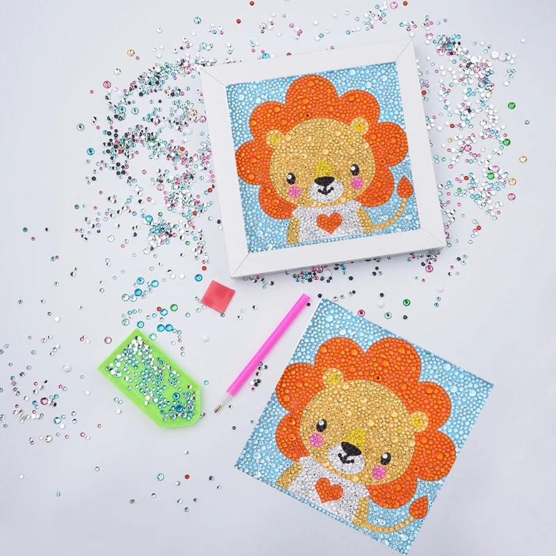 DIY 5D Diamond Painting Kits for Adults Painting Diamond Pictures Arts Craft for Wall Decoration, Lion 28GF
DIY 5D Diamond Painting Kits for Adults Painting Diamond Pictures Arts Craft for Wall Decoration, Lion 28GF