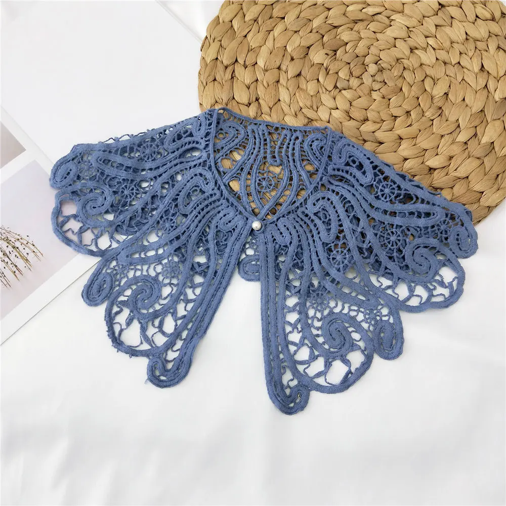 2021 New Fake Collar Shawl Flower Crochet Lace False Collars Shirt Women Detachable Collar Half Shirt Faux Collar Shawl Scarf
2021 New Fake Collar Shawl Flower Crochet Lace False Collars Shirt Women Detachable Collar Half Shirt Faux Collar Shawl Scarf
