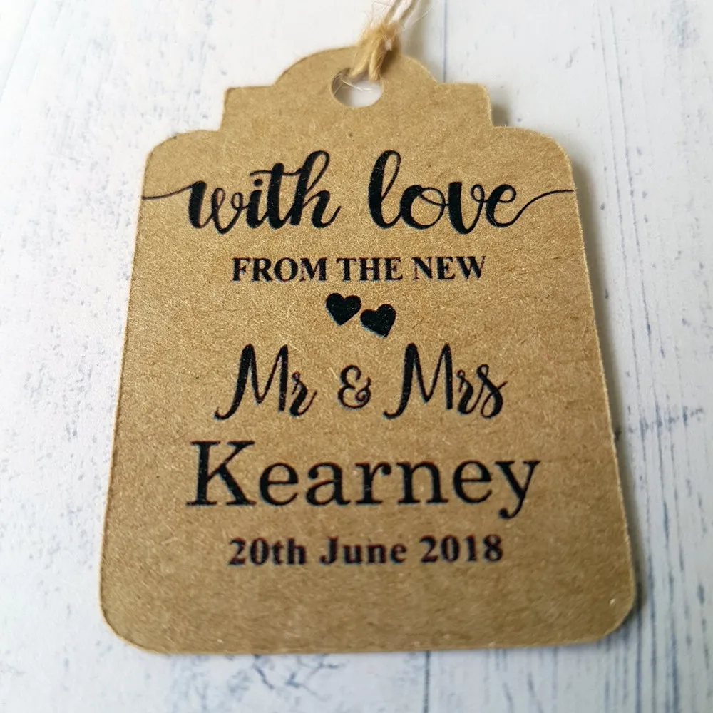 Personalised Wedding Gift Tags customized Birthday Party Bridal shower bachelor With Love From The New Mr And Mrs favor tags
Personalised Wedding Gift Tags customized Birthday Party Bridal shower bachelor With Love From The New Mr And Mrs favor tags